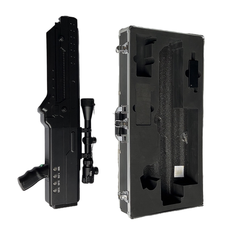  宿迁手持便携式枪型低空防御反制四通道A型